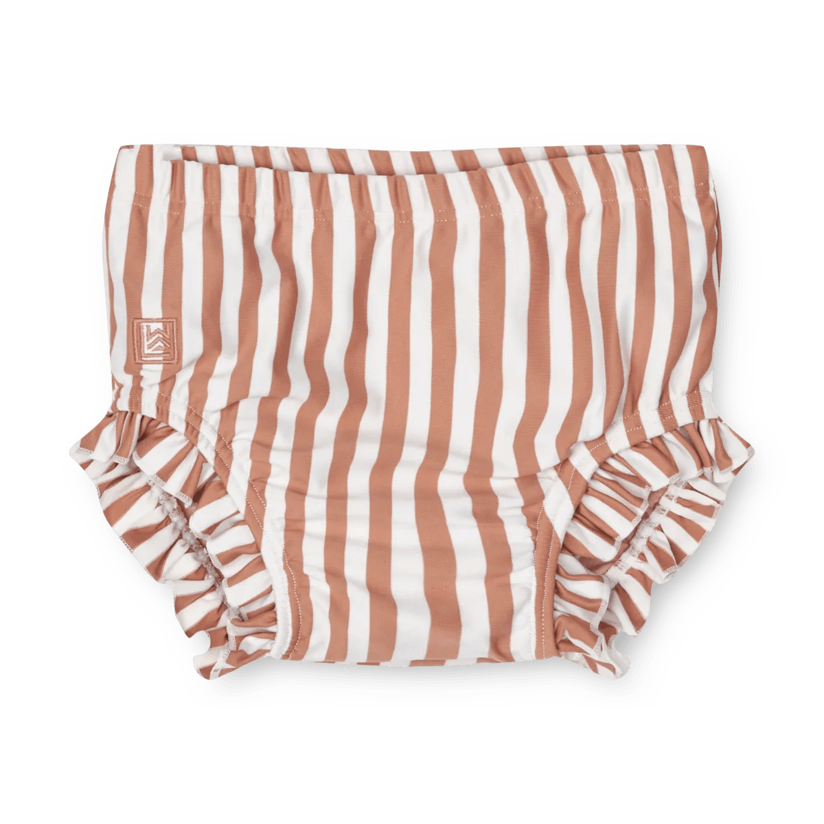 [50%OFF] Mila baby swim pants - Stripe: Tuscany rose/sandy