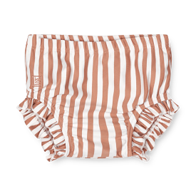 [50%OFF] Mila baby swim pants - Stripe: Tuscany rose/sandy