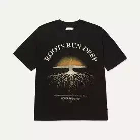 A Spring Roots Run Deep SS Tee Black