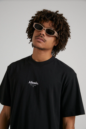 Afends Create Destroy Retro Fit Tee Black