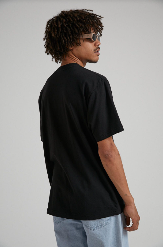 Afends Create Destroy Retro Fit Tee Black