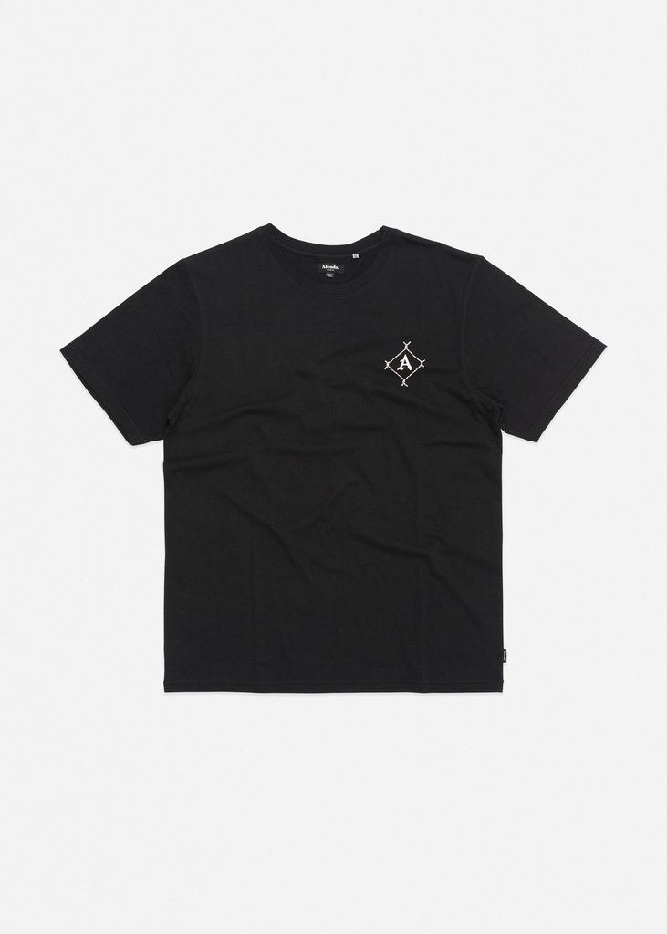 Afends  Get Free Standard Fit Tee Black