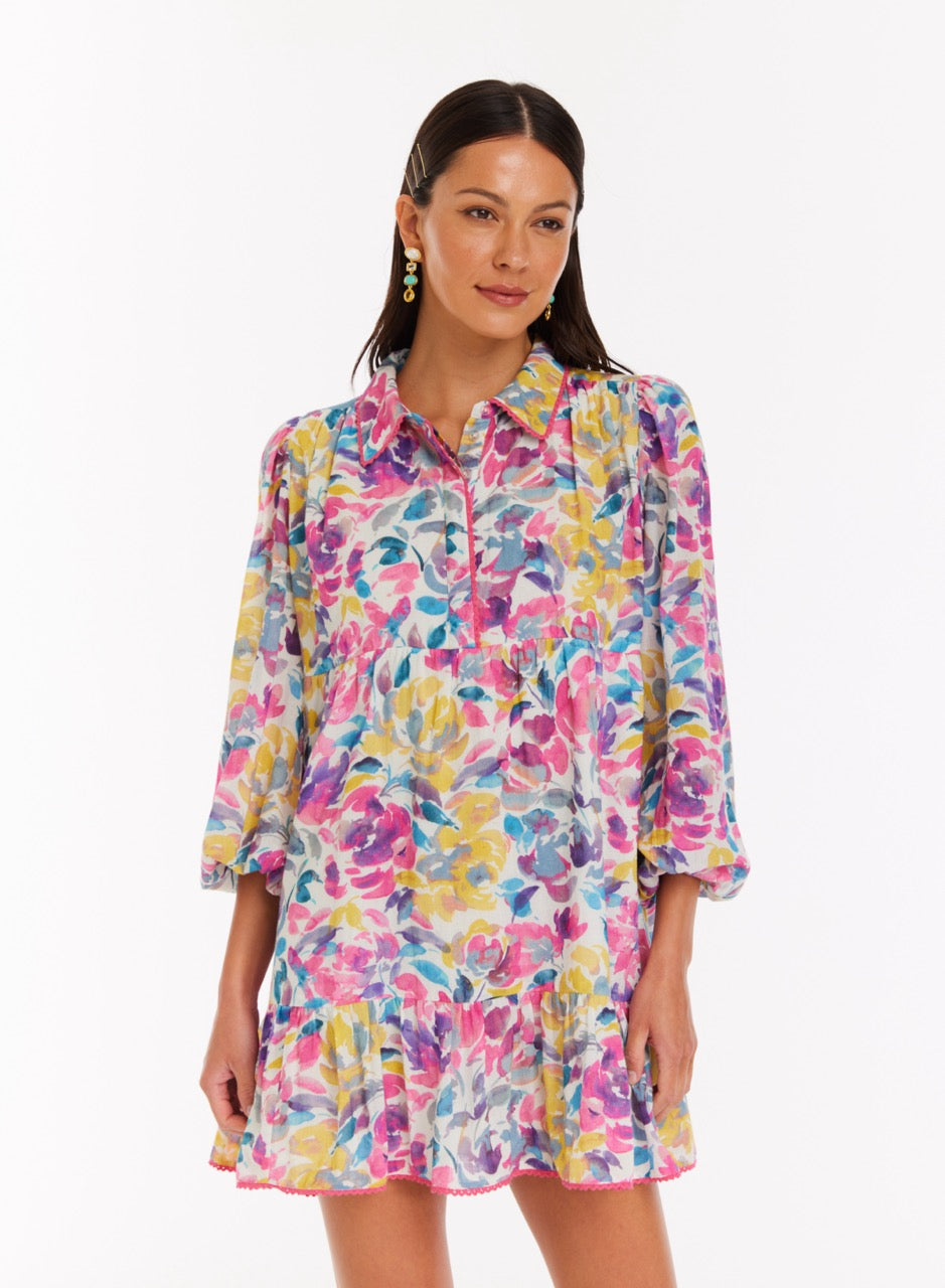 Allison NY Zia Dress Funky Floral