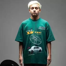 ALLOY WHEELS TEE 'DARK GREEN'