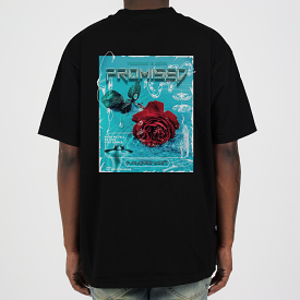 AQUATIC PREM TEE BLACK