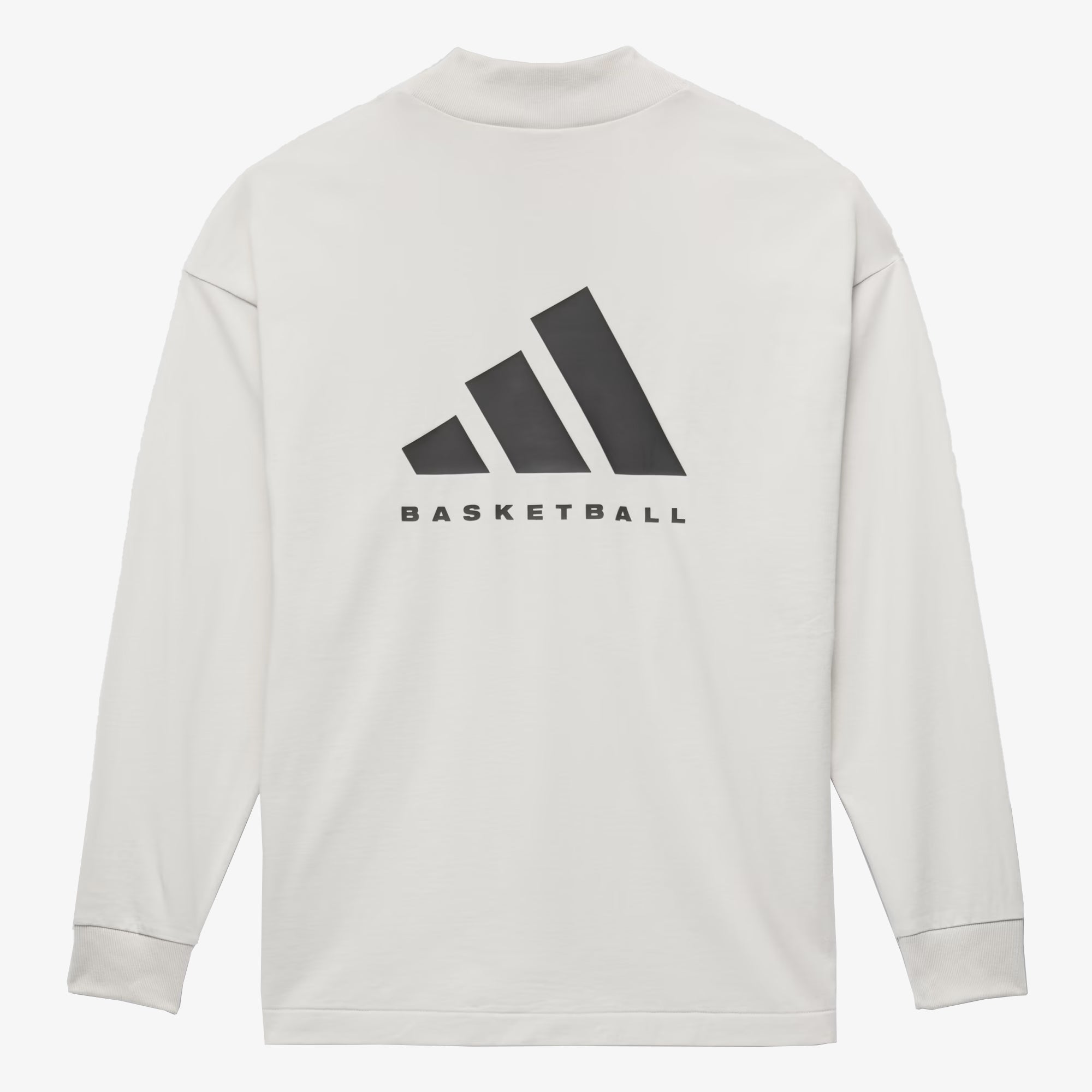 BASKETBALL LONG-SLEEVED T-SHIRT (GENDER-FREE) 'TALC'