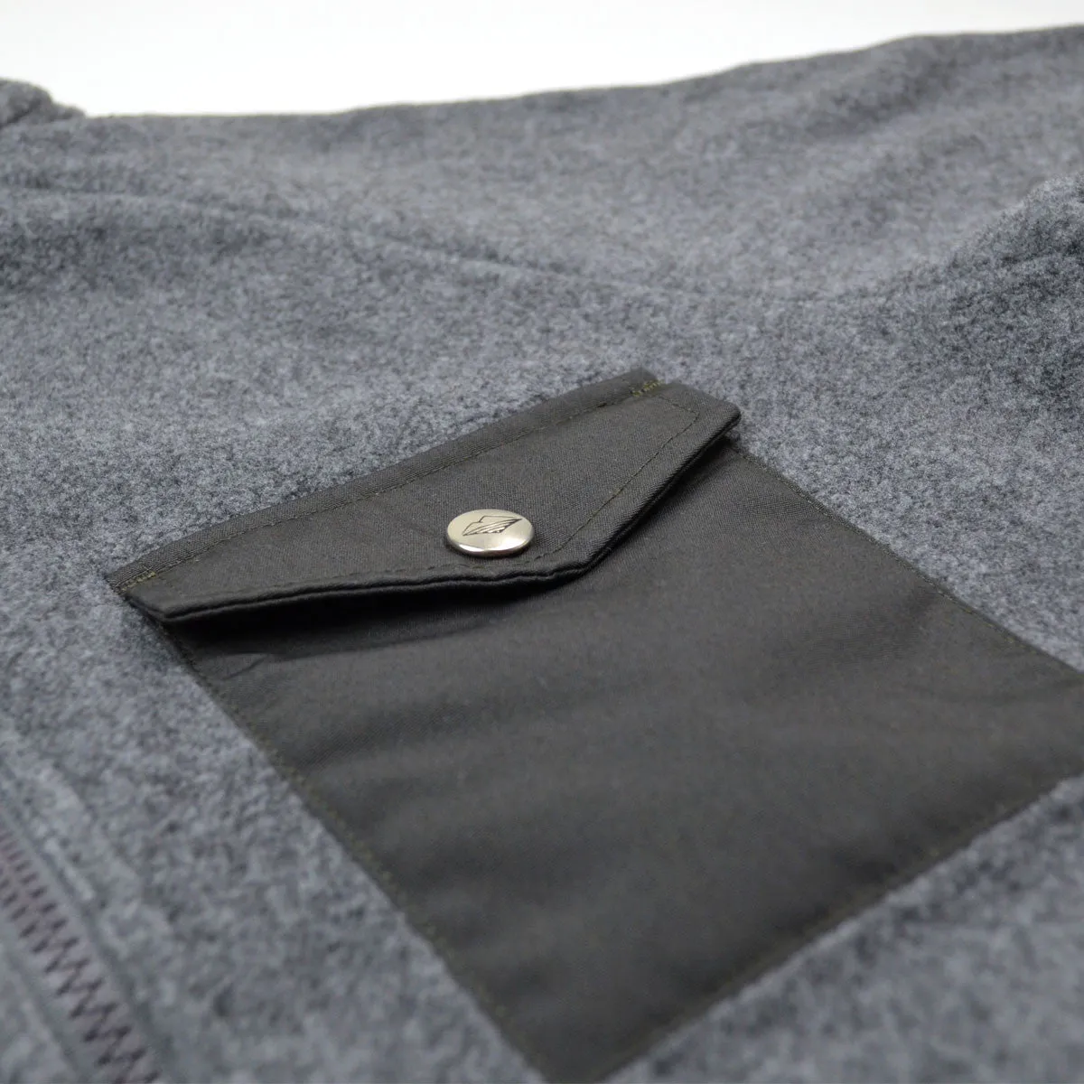 Battenwear - Warm-up Polar Fleece - Heather Grey