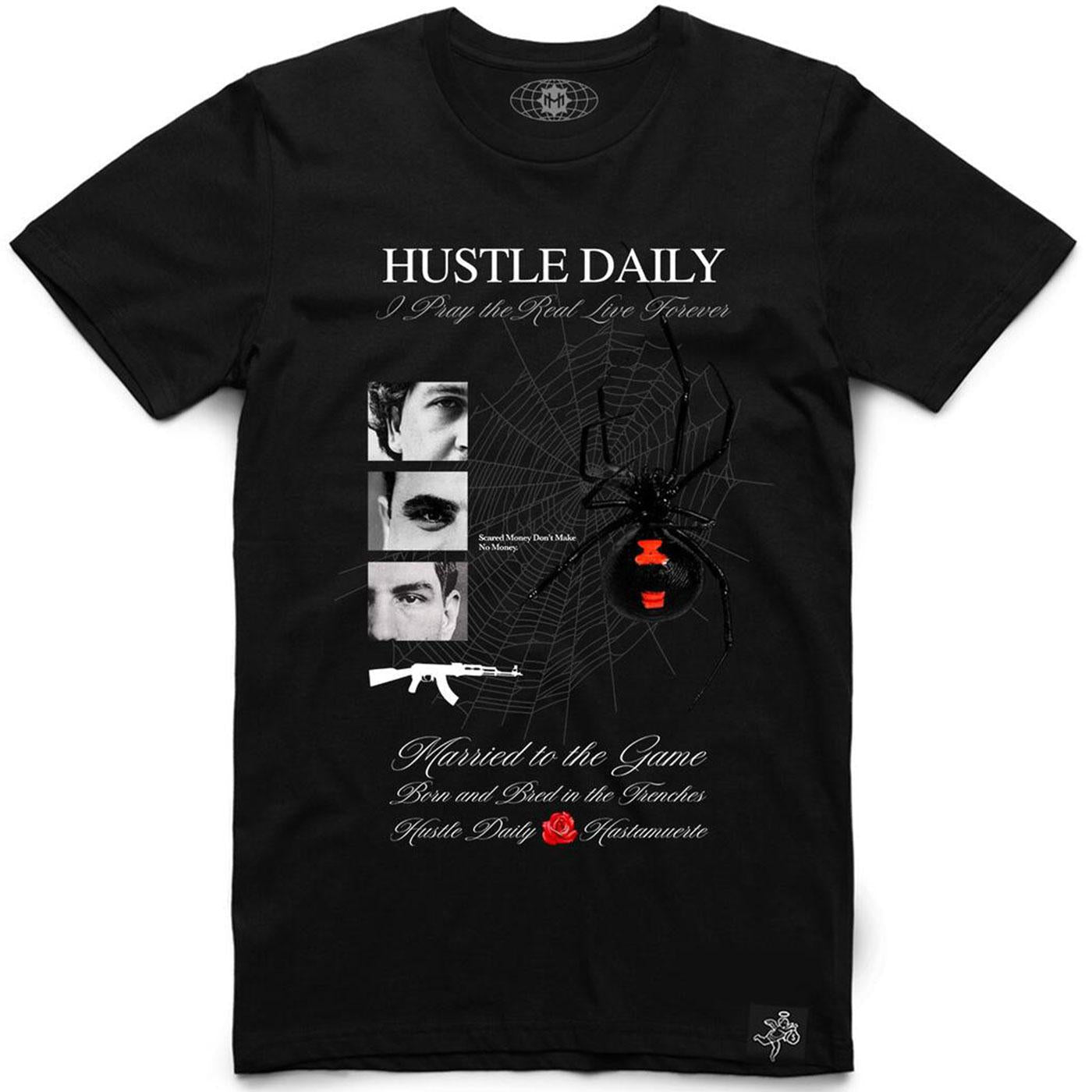 BLACK WIDOW TEE BLACK