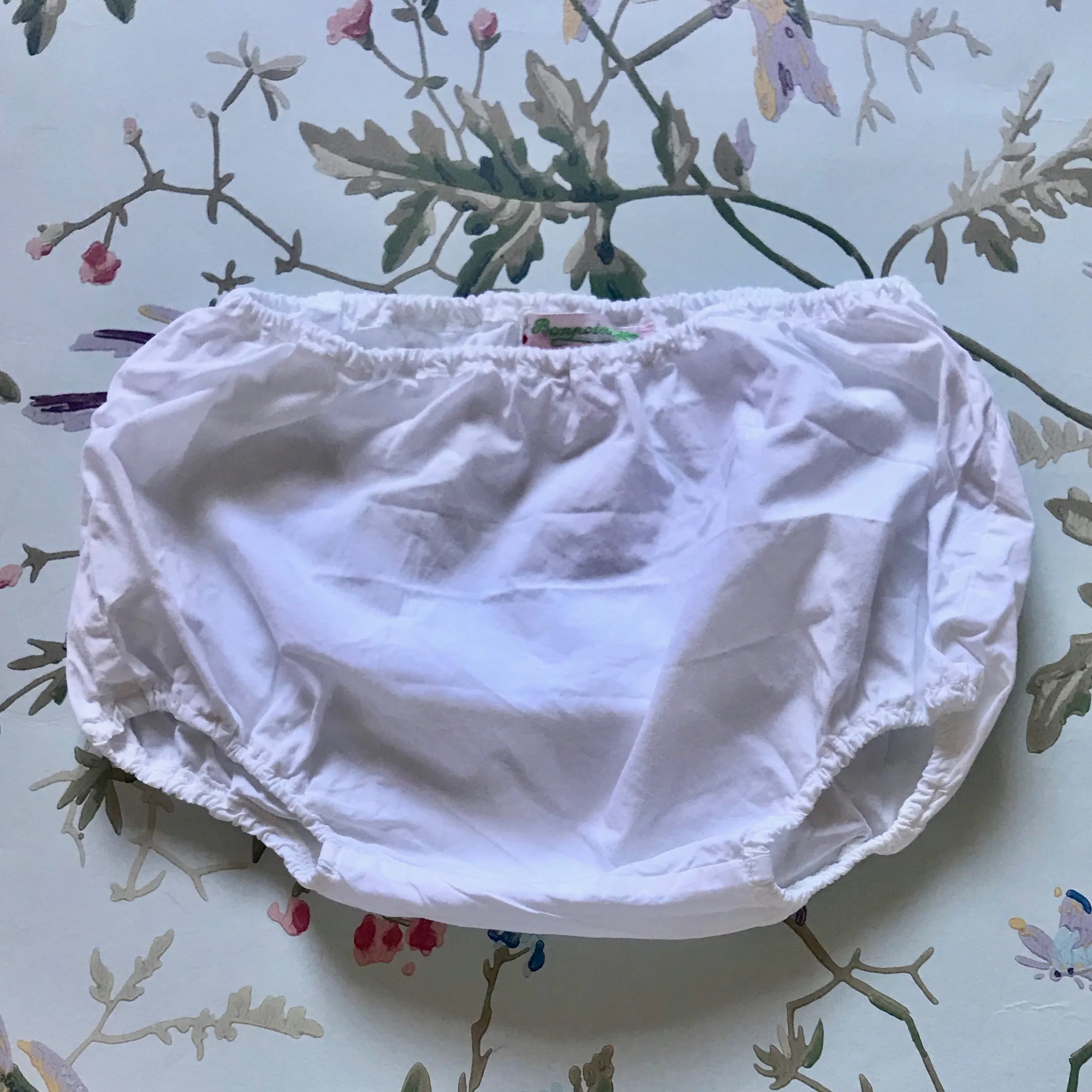 Bonpoint White Cotton Bloomers