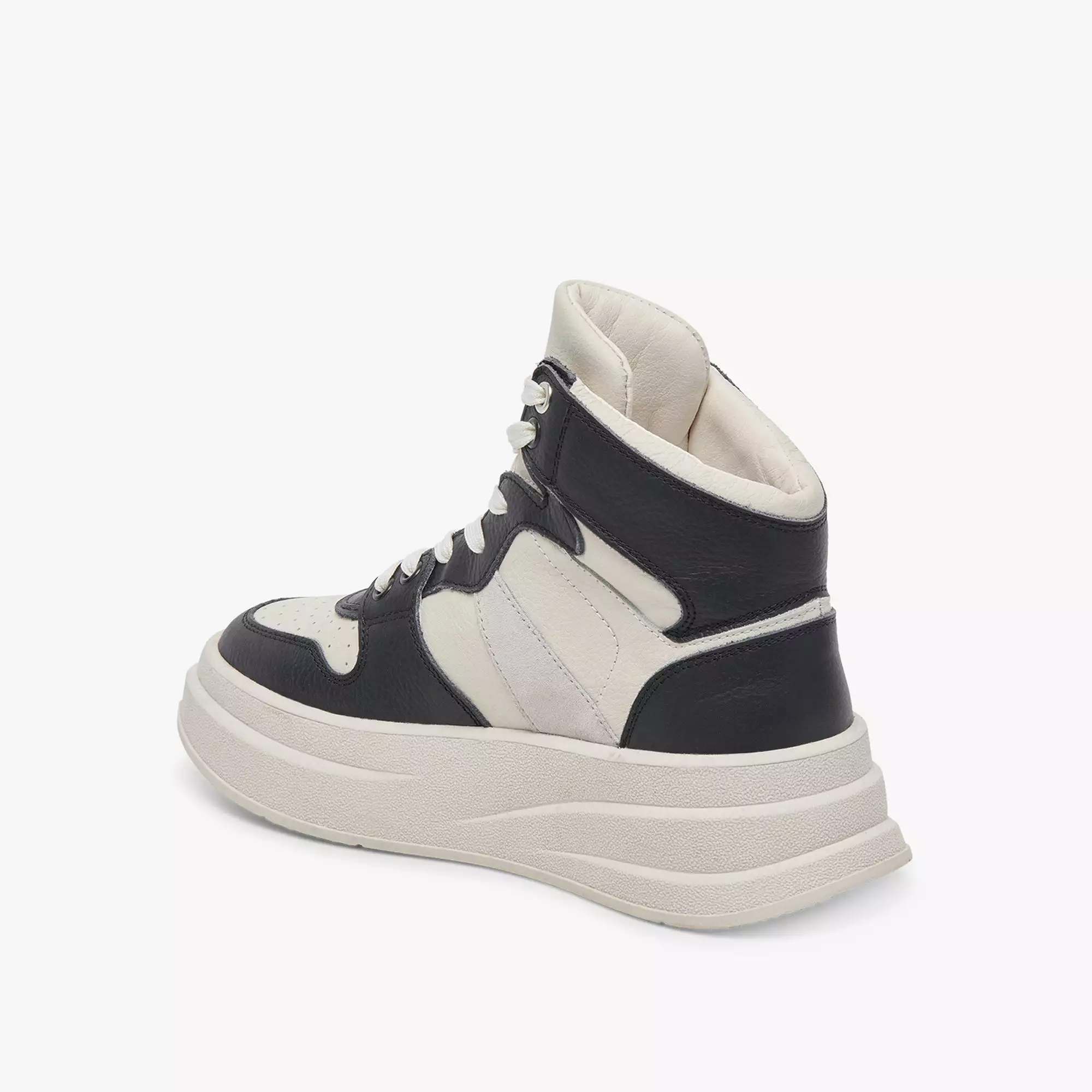 BRAX SNEAKER WHITE BLACK LEATHER