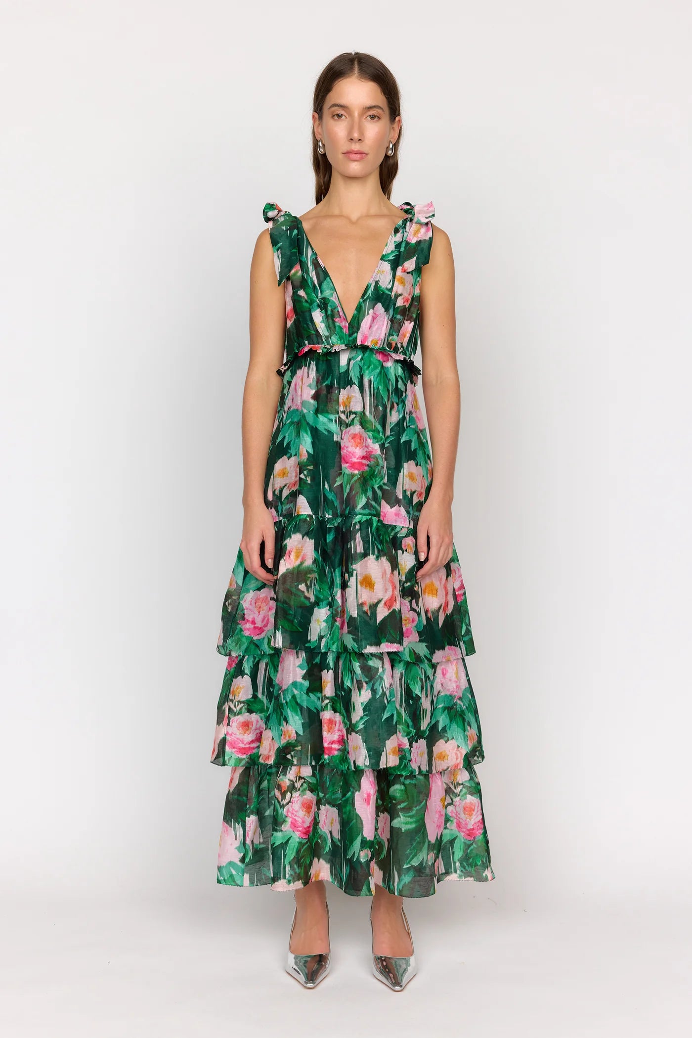 Christy Lynn Alexa Dress- Camellia Garden