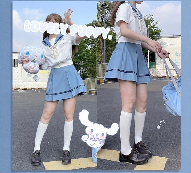 Clearance Cinnamoroll crown seifuku Sanrio collaboration jk uniform ser