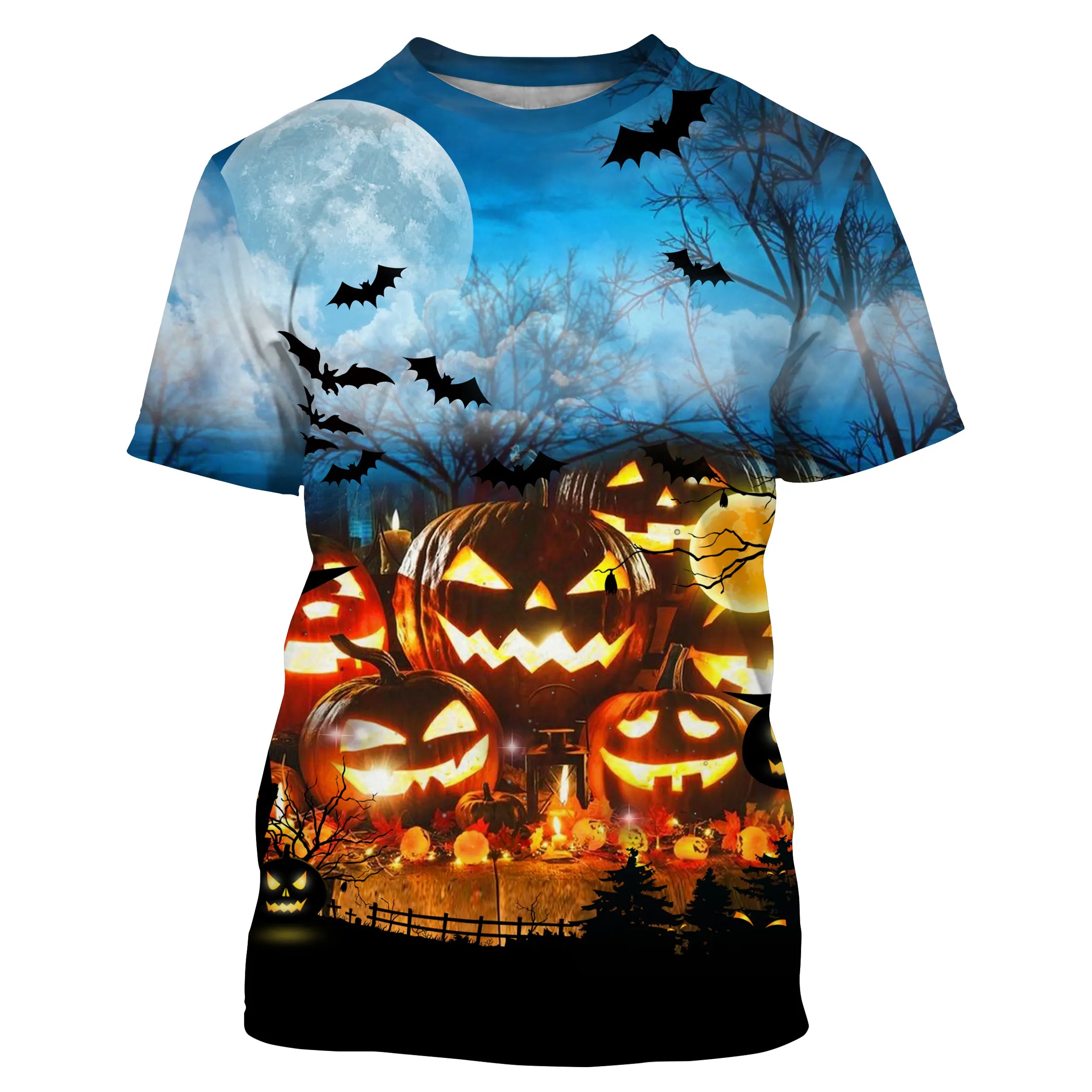 Costume Halloween Homme Femme, Citrouille, La Lune Et Chauve Souris - CT26082236