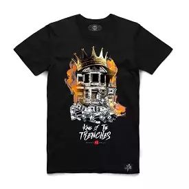 CROWN TRAP HOUSE TEE BLACK