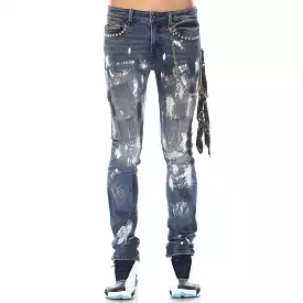 Cult Of Individuality Punk Super Skinny Jean (Leopard) 622B9-SS40Y