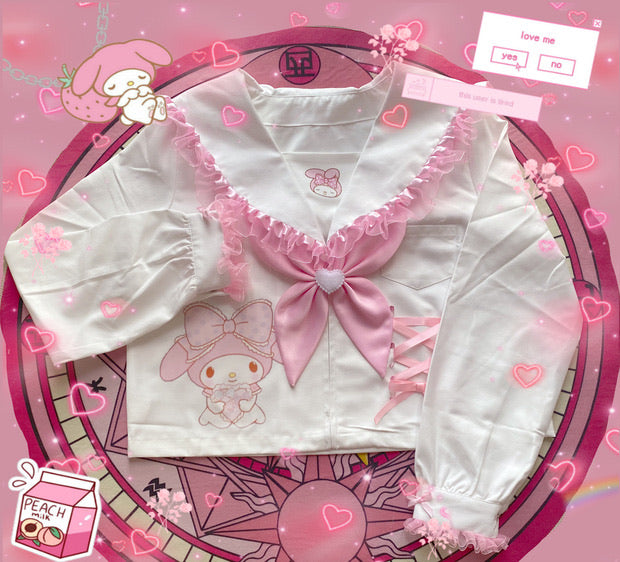 Customized mymelody jk top uniform