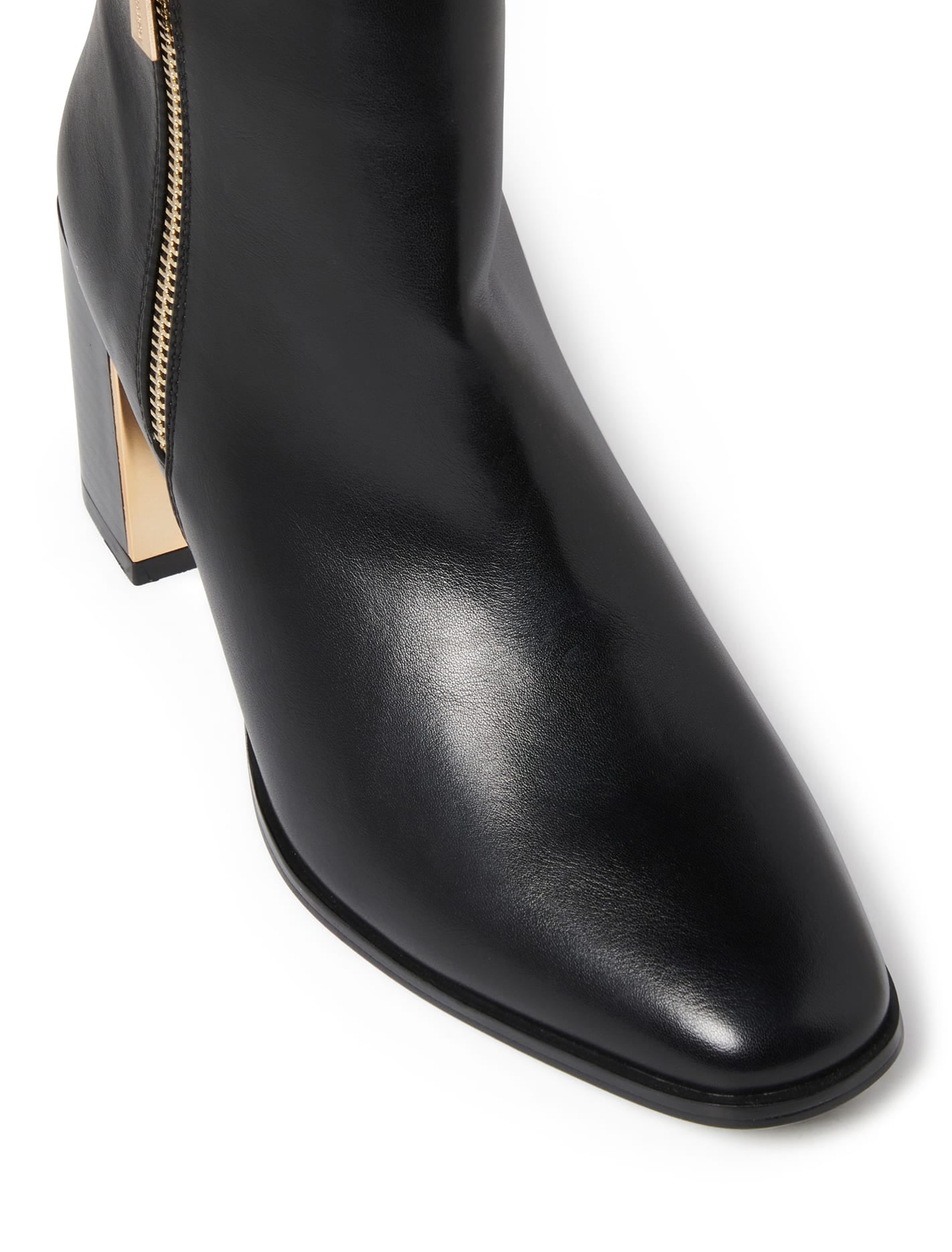 Della Zip Heeled Boot