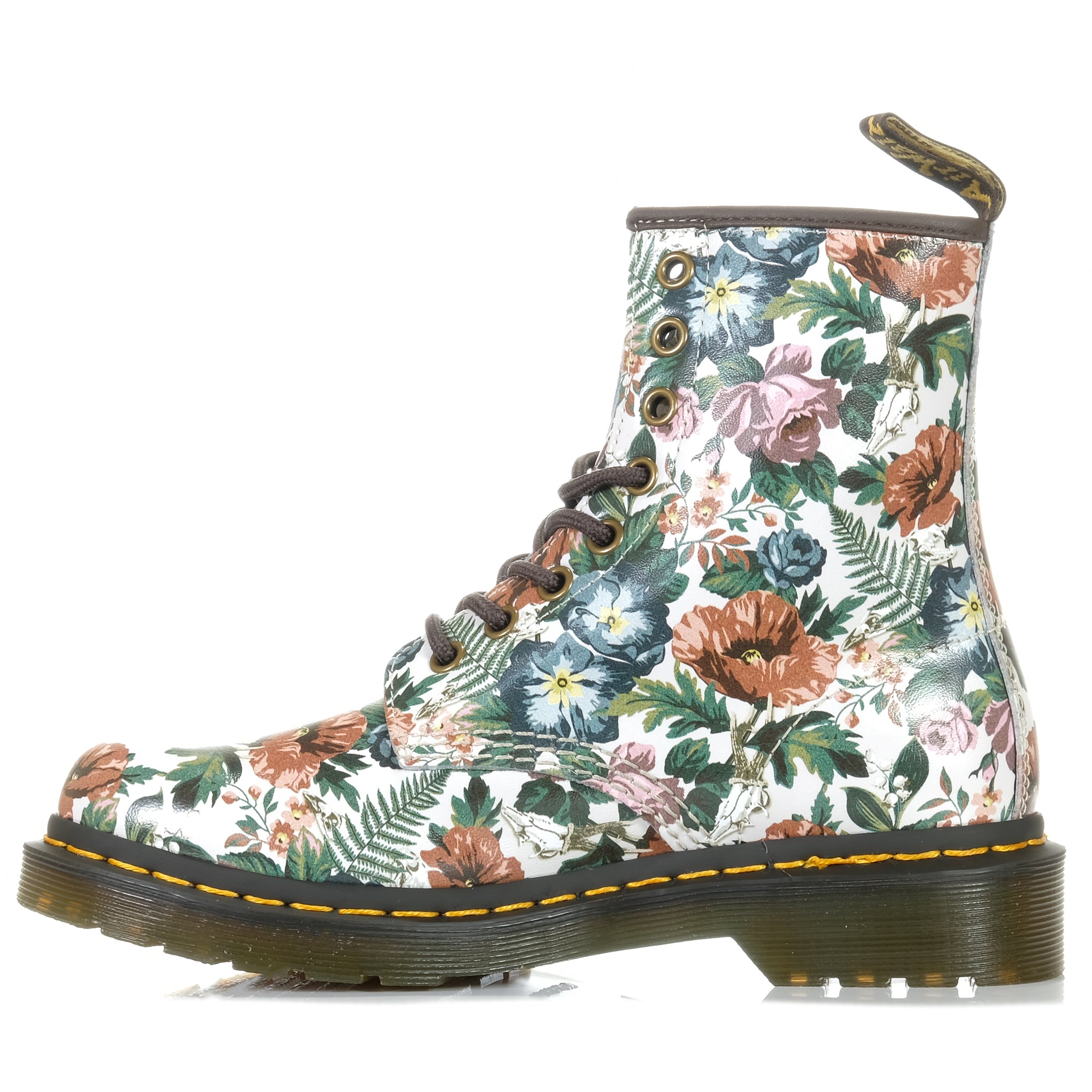 Dr Martens 8 Eye 1460 English Garden Print Backhand