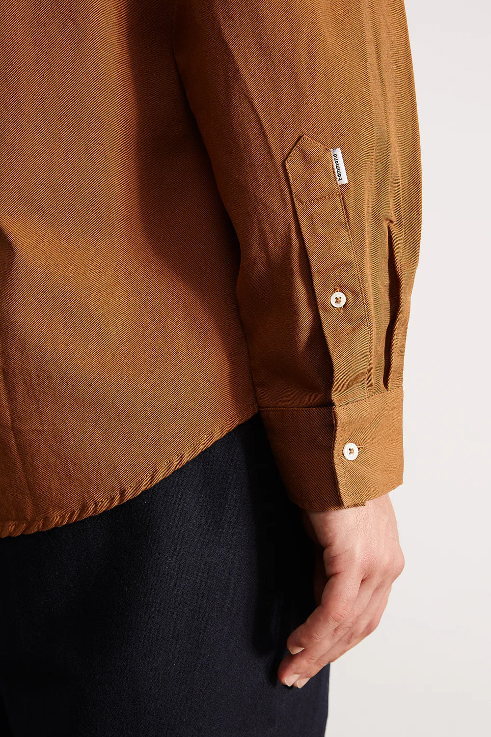 EDMMOND STUDIOS Pocket Shirt Brown