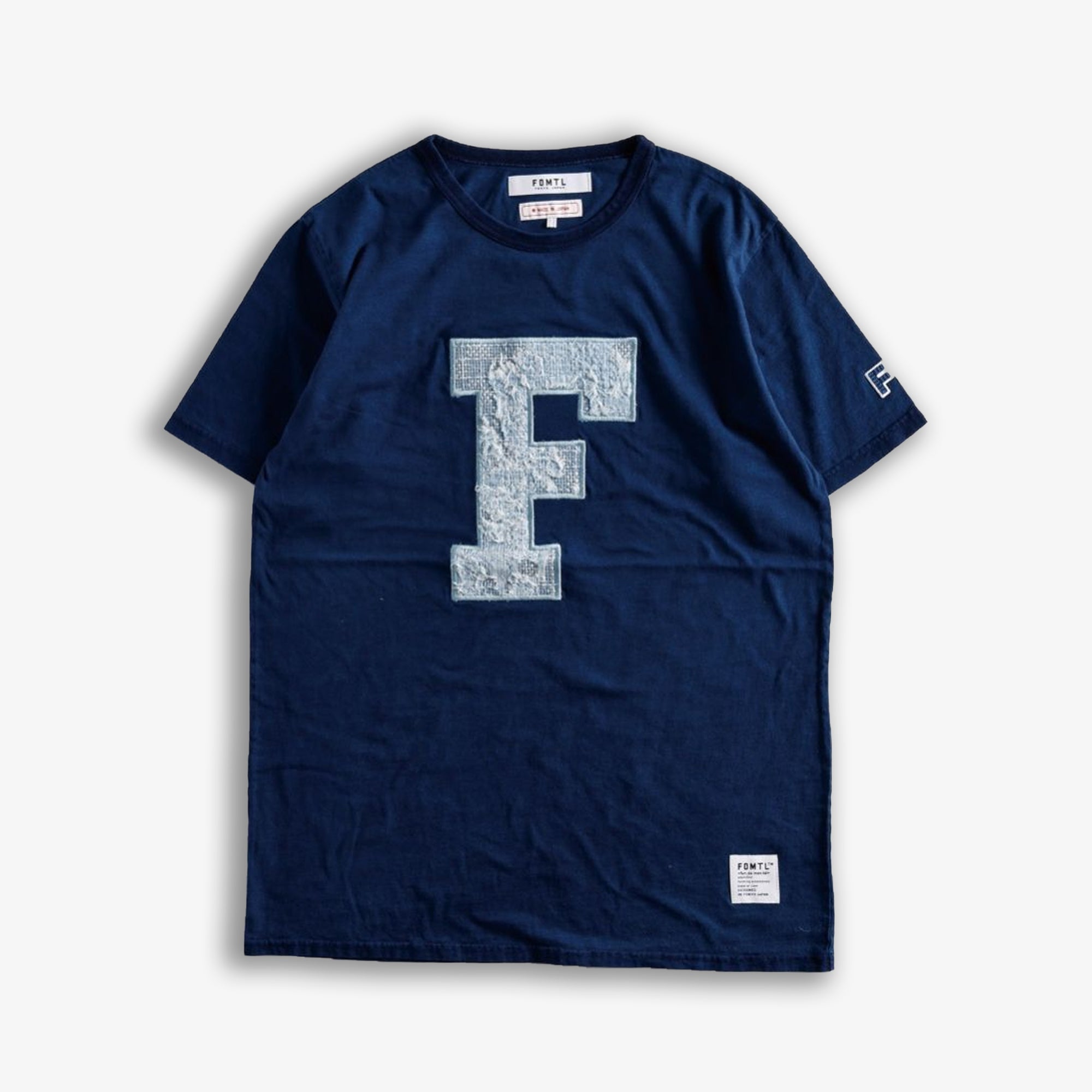 F PATCH INDIGO TEE 23SS 'NAVY'