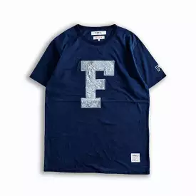 F PATCH INDIGO TEE 23SS 'NAVY'