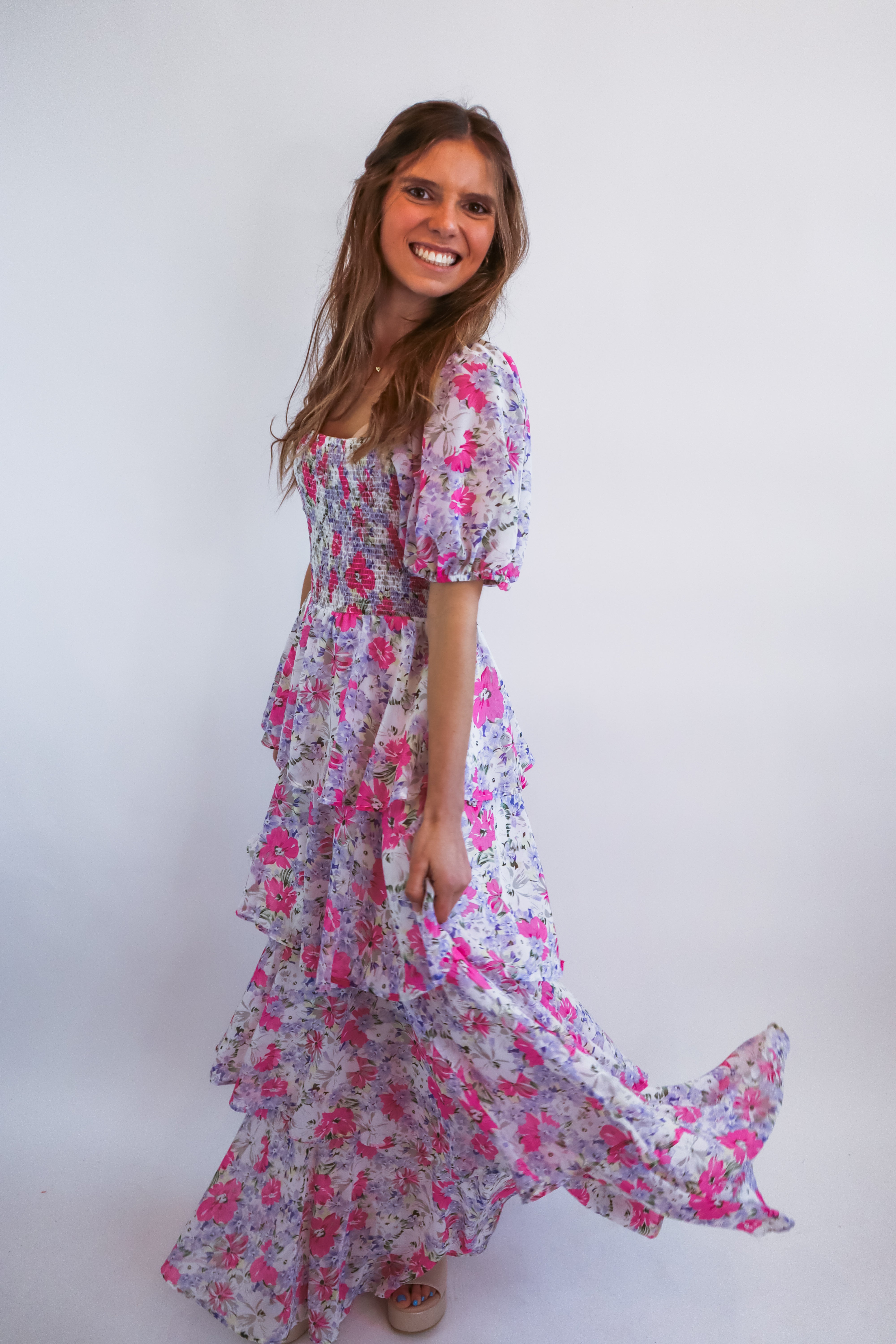 Flowing Free Maxi Dress