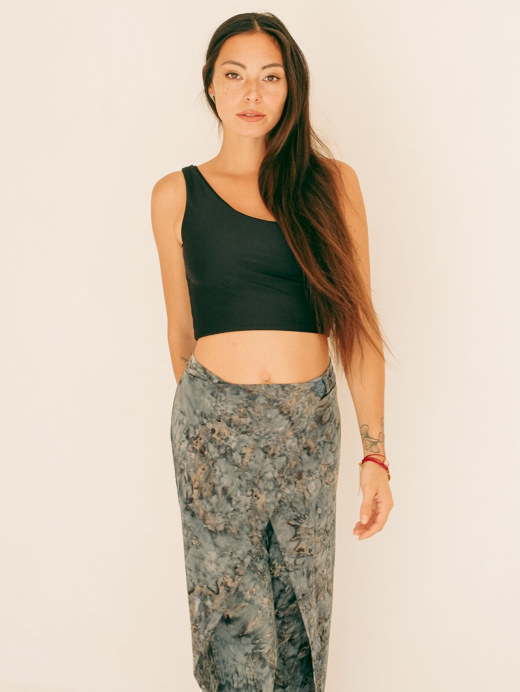 Flyaway Pants in Indigo Marble