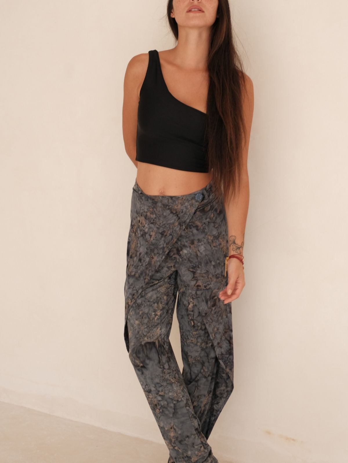 Flyaway Pants in Indigo Marble