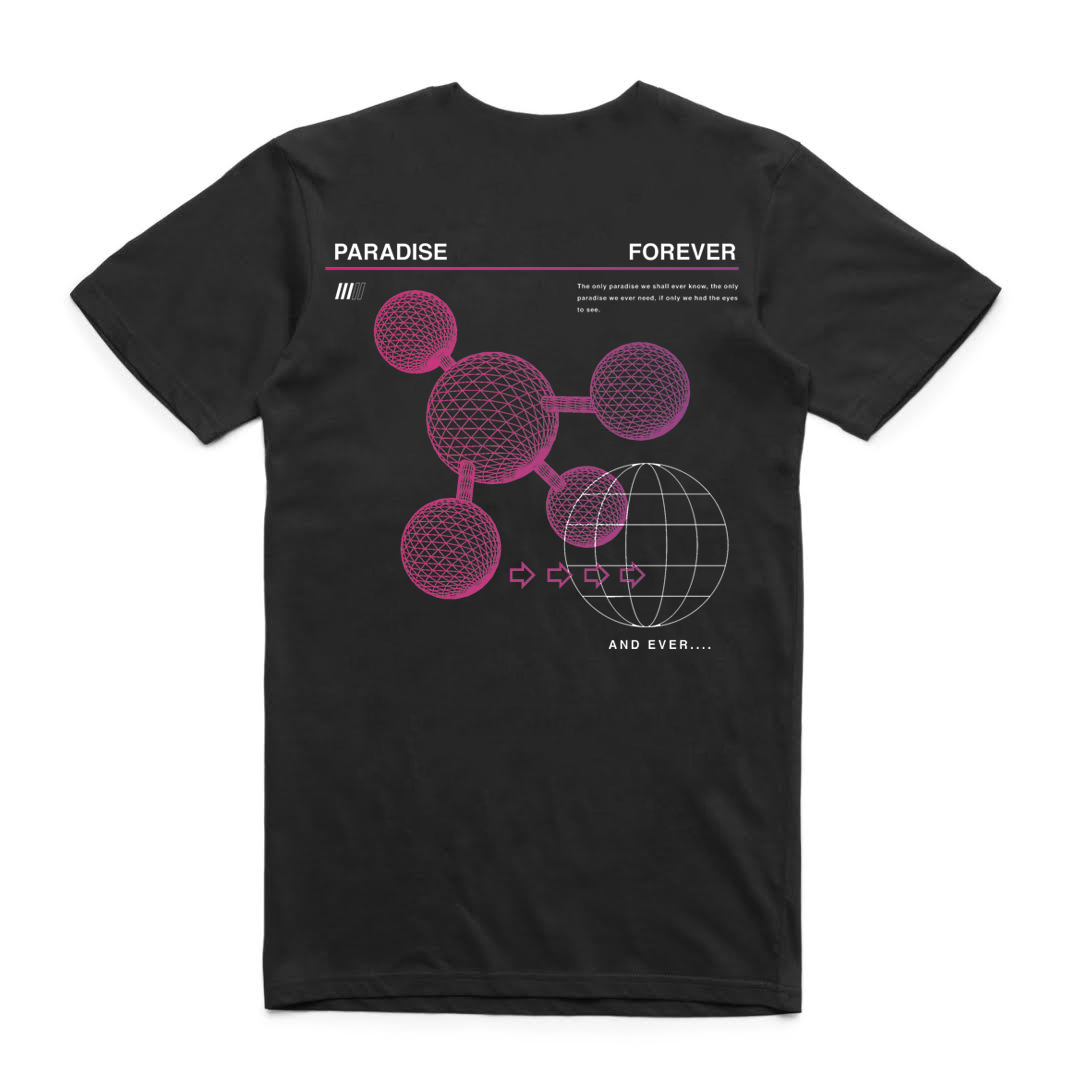 FOREVER PARADISE TEE BLACK