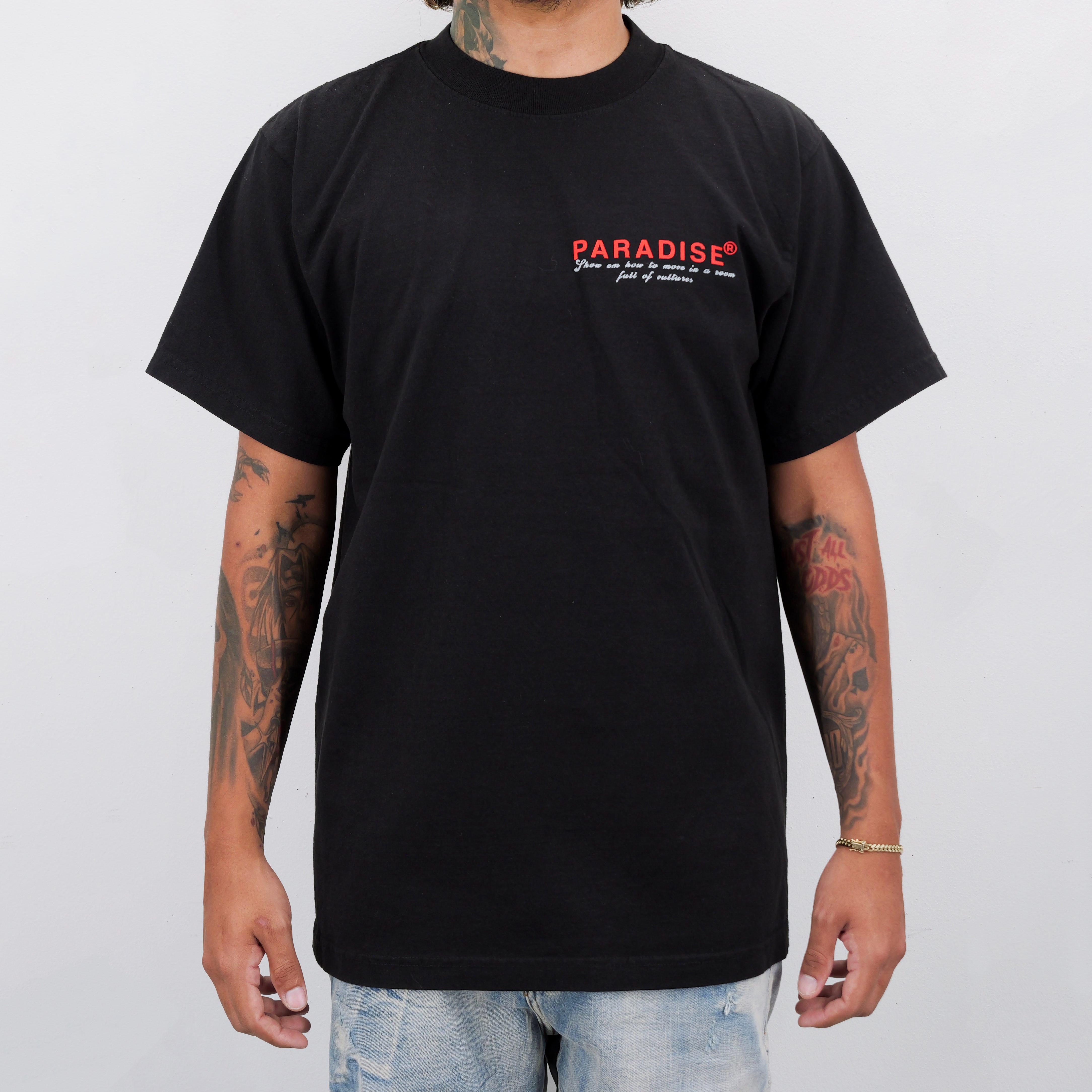 Free Spirt Prem Tee Black/Red