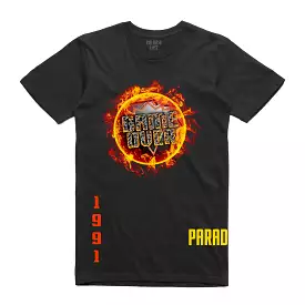 GAME OVER TEE BLACK/ORANGE