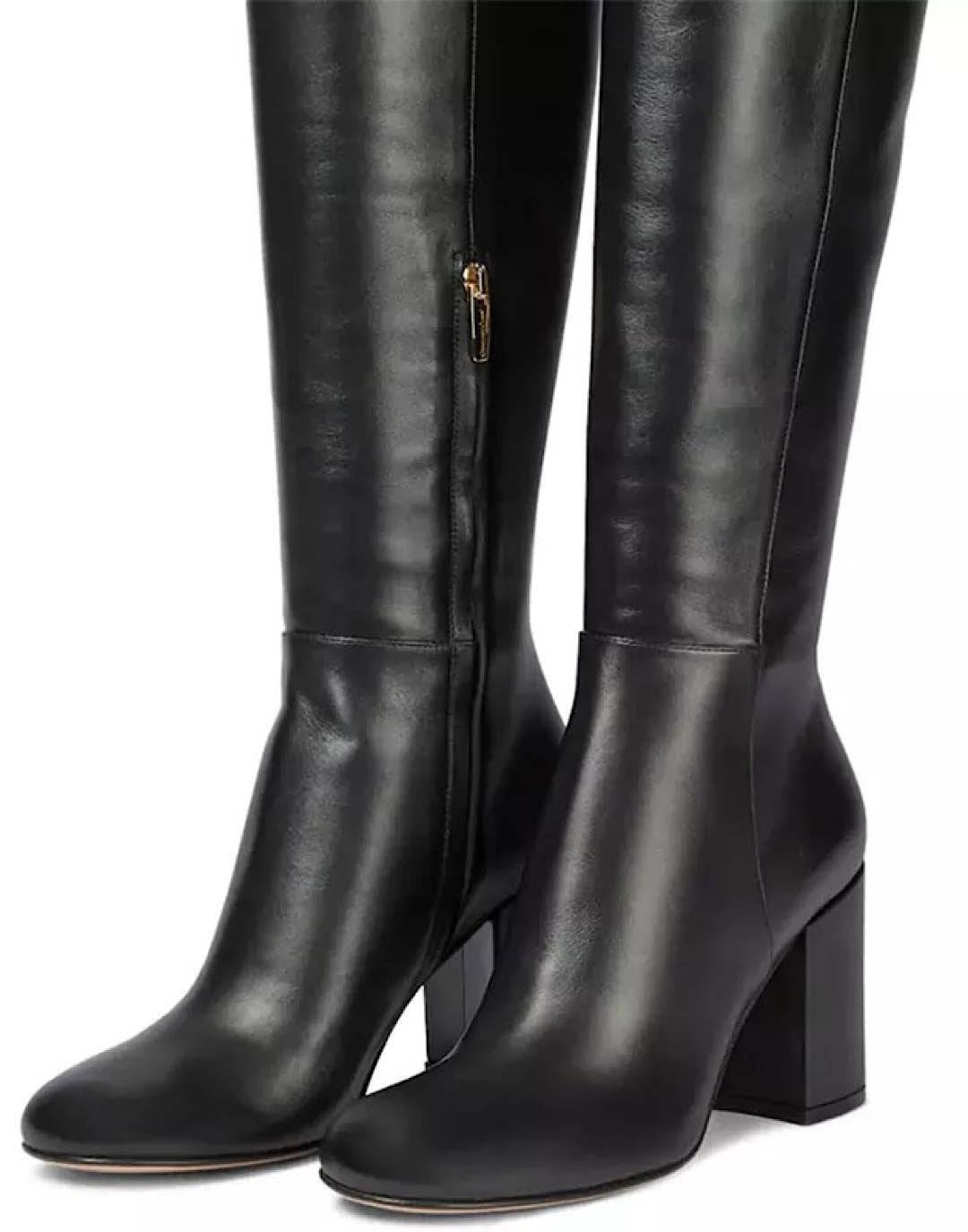 Genuine Leather Knee High Boots