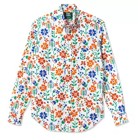 Gitman Bros Vintage X Alexander Girard Flowers Long Sleeve Shirt