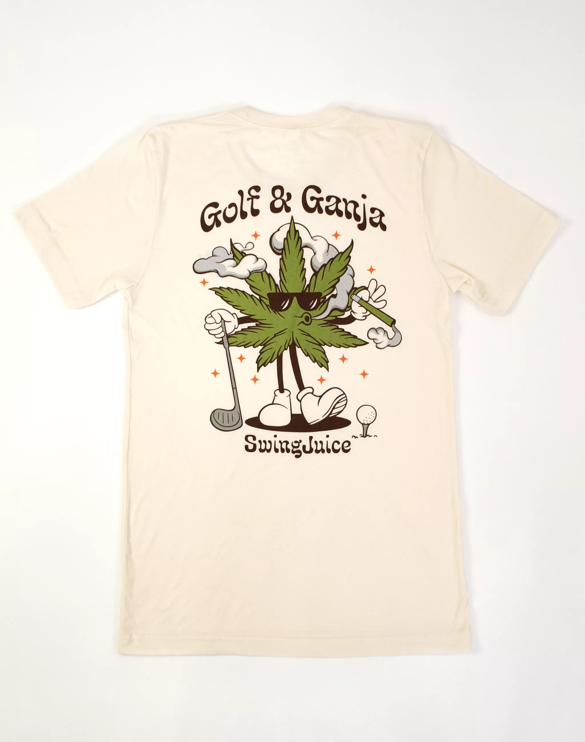 Golf & Ganja Multi Unisex T-Shirt