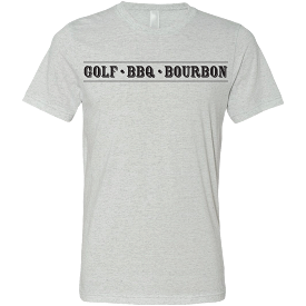 Golf BBQ & Bourbon Unisex T-Shirt