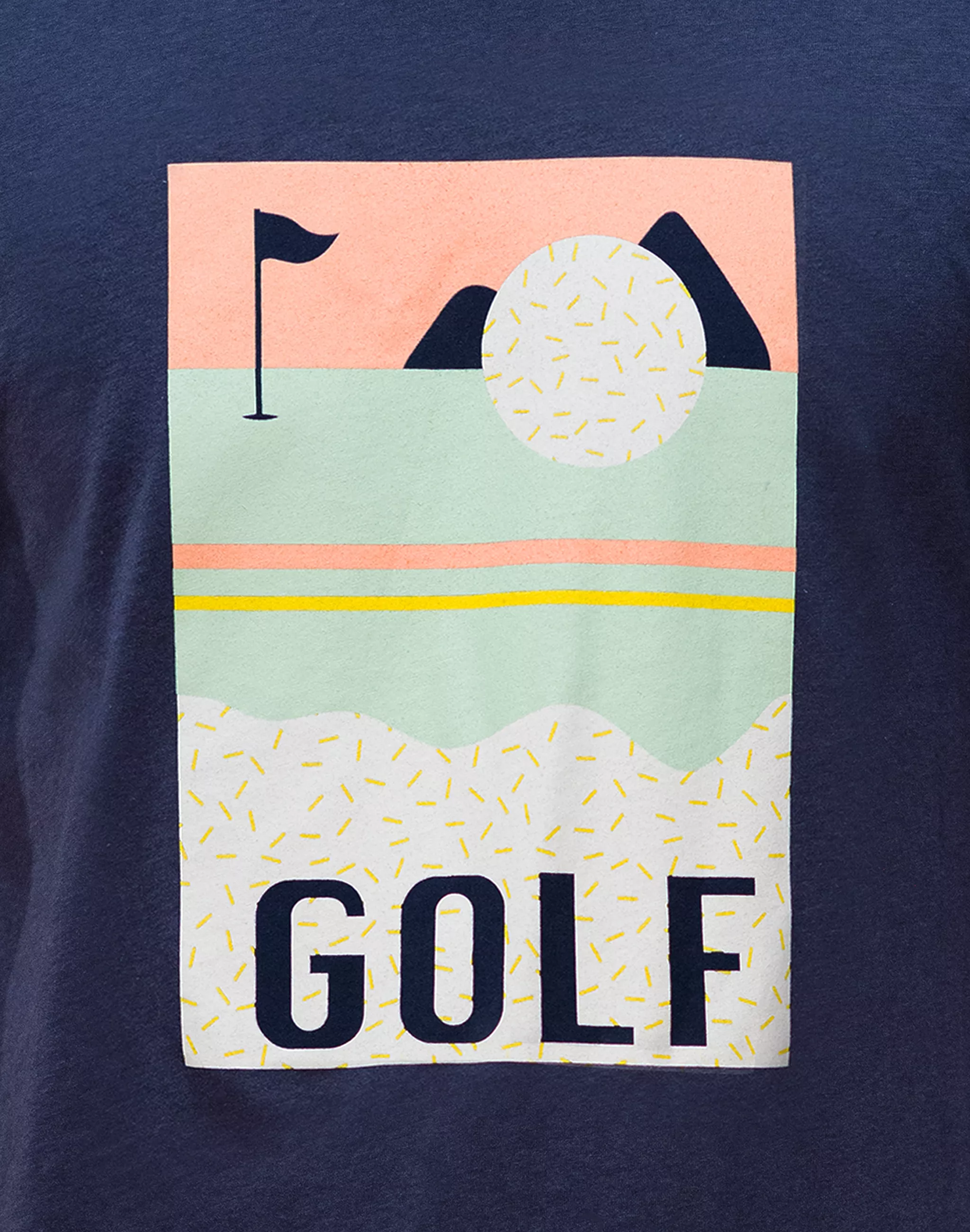 Golf Terrazzo Unisex T-Shirt