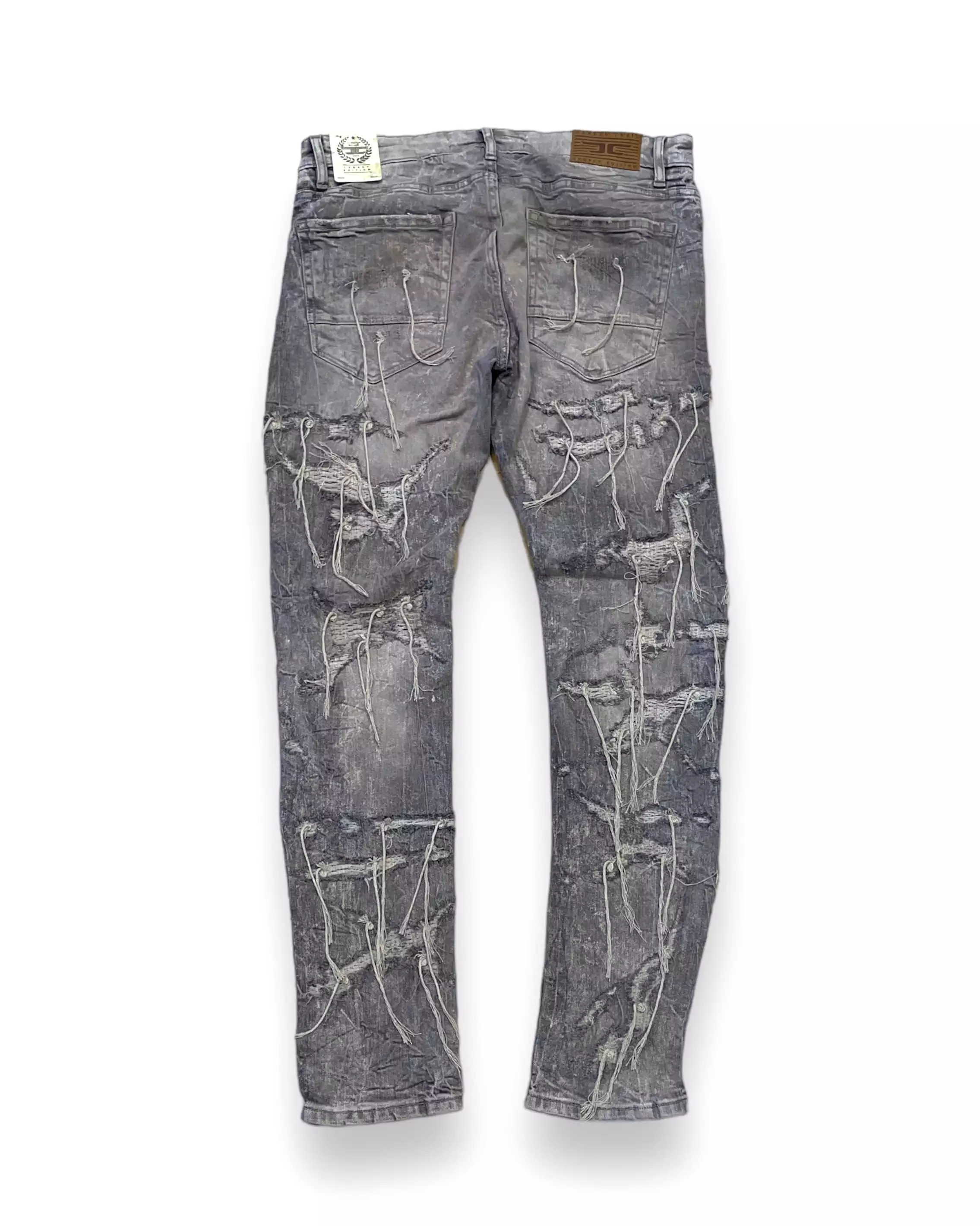 Heavy Shredded Skinny Jean