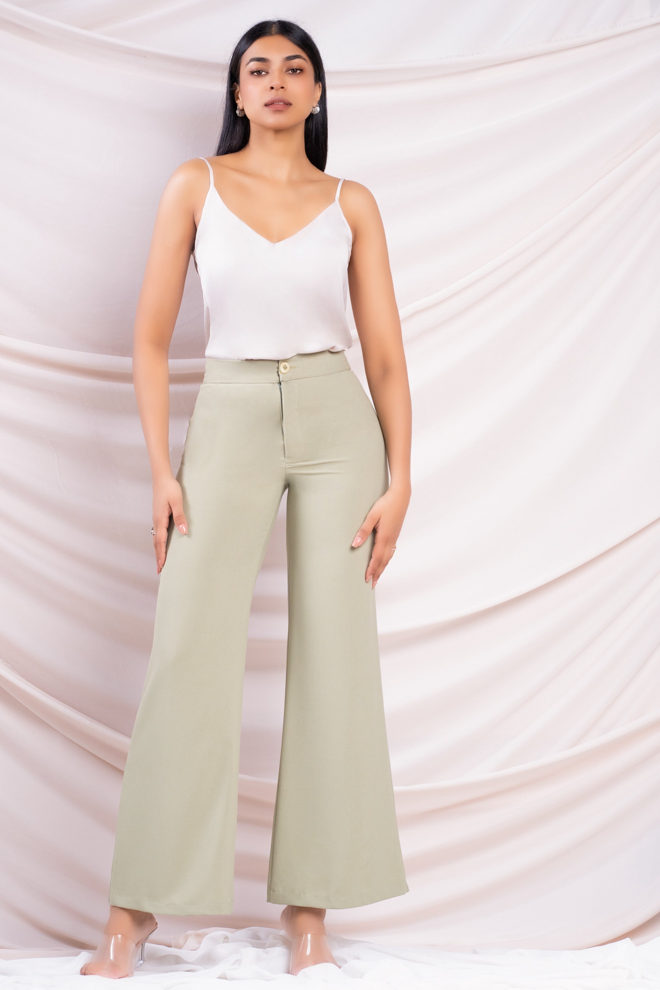 High Waist Flared Pant