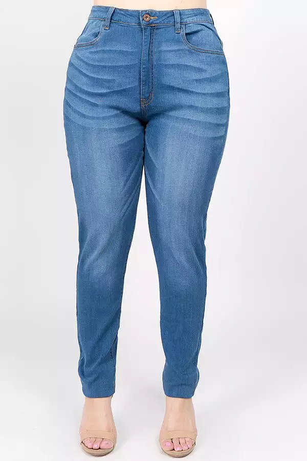 High Waist Super Soft Skinny Jean - PLUS