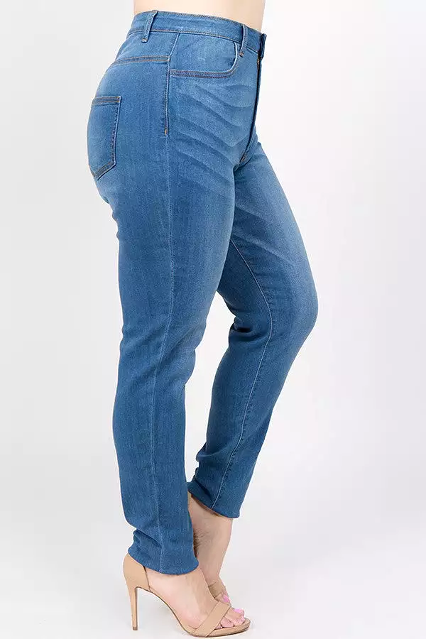 High Waist Super Soft Skinny Jean - PLUS