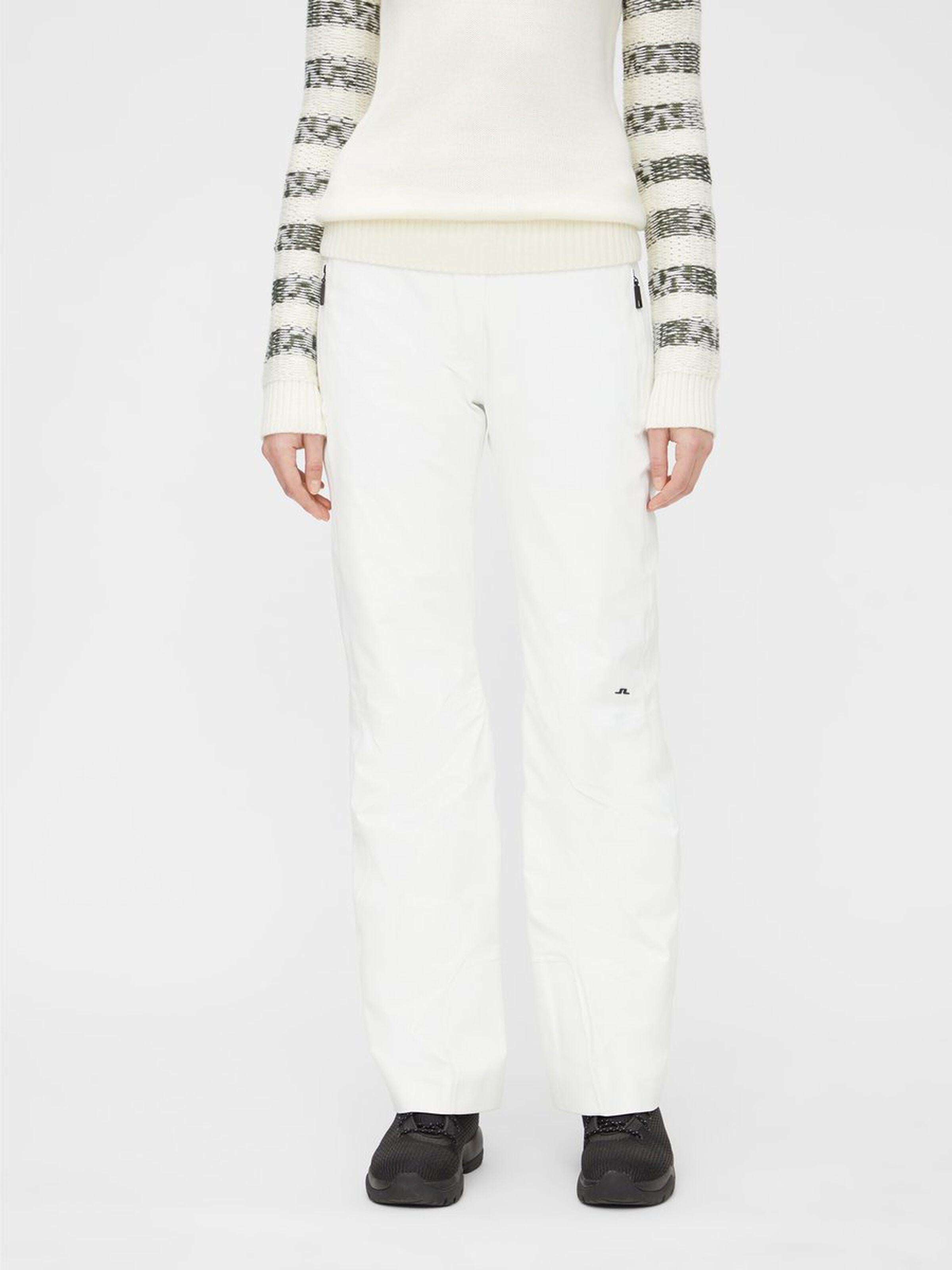 J.Lindeberg Womens Watson Ski Pants - WHITE