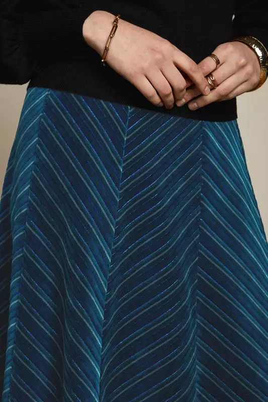 King Louie -  Juno Skirt - Moda Stripe