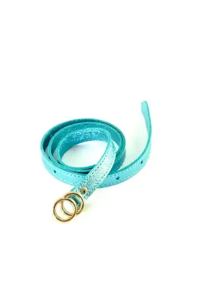 LAMINITO SKINNY BELT ACQUAMARINA