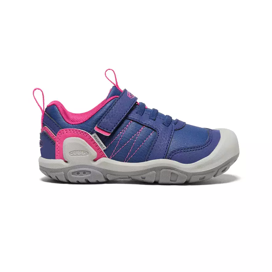 Little Kids' Knotch Peak Sneaker  |  Blue Depths/Pink Peacock