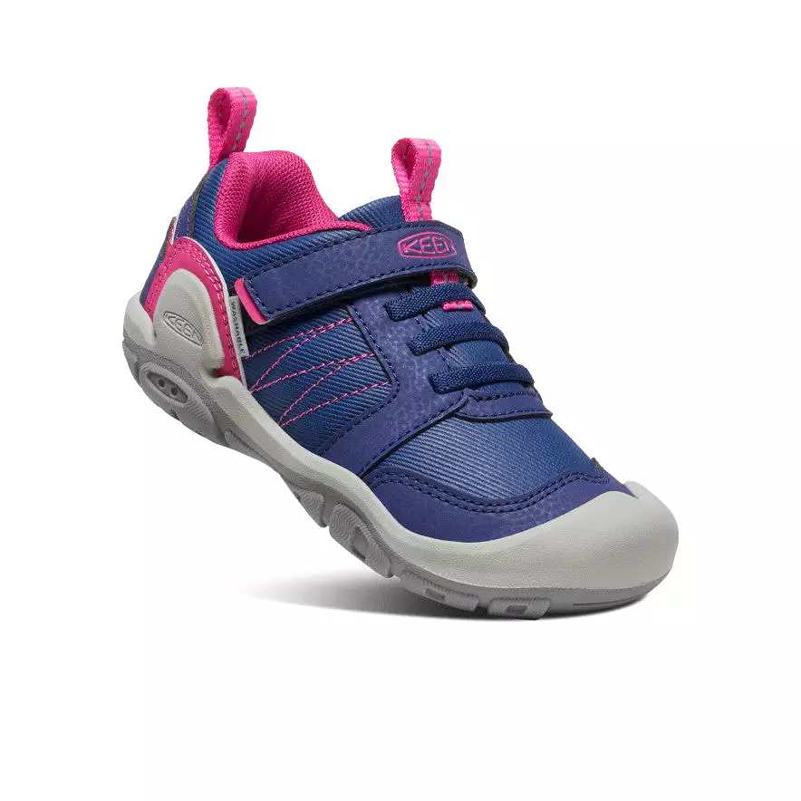 Little Kids' Knotch Peak Sneaker  |  Blue Depths/Pink Peacock