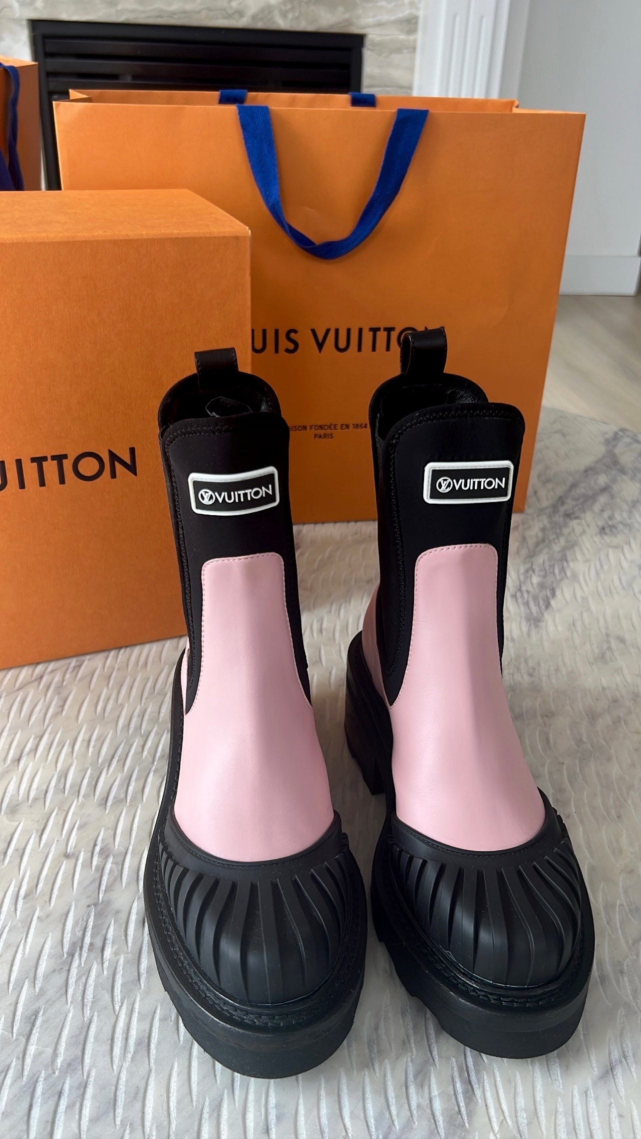 Louis Vuitton Beaubourg Boots