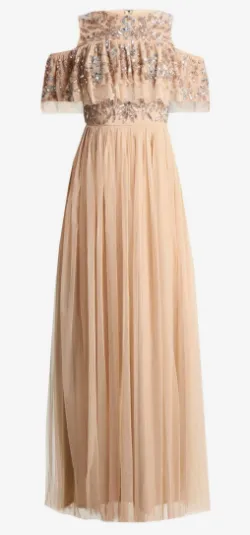 Makina Cold Shoulder Gown