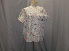 Medical Uniform Pattern Tops Style LES32