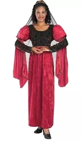 Medium Adult Medieval  Lady in Waiting Costume 72