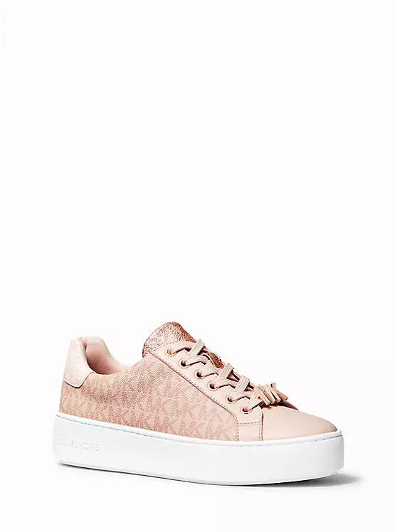 Michael Kors Poppy Color-Block Logo Sneaker